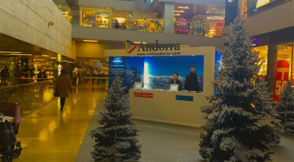 Campaña promoción Ski-Andorra en la Illa