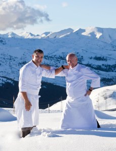 Hotel Hermitage de Andorra , chefs  Nandu Jubany  y Carlos Gaig 