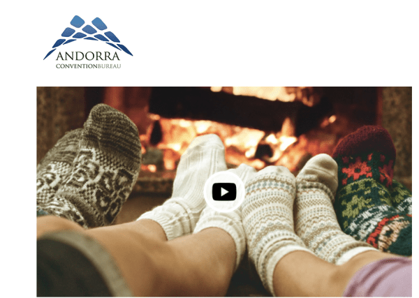 Felicitación de Navidad de Andorra Convention Bureau
