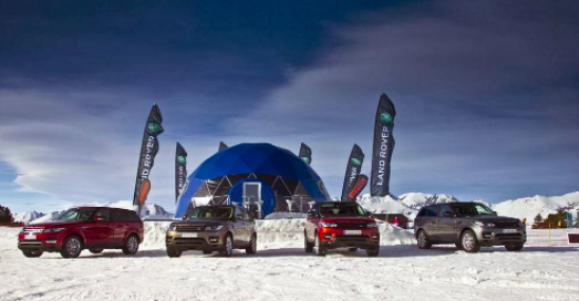 Circuito Snow driving Land Rover Grandvalira