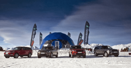 Circuito Snow driving Land Rover Grandvalira
