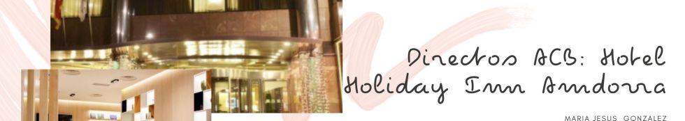 Directo Andorra Convention Bureau hoy entrevistamos a Borja Fernández director comercial del Hotel Holiday Inn